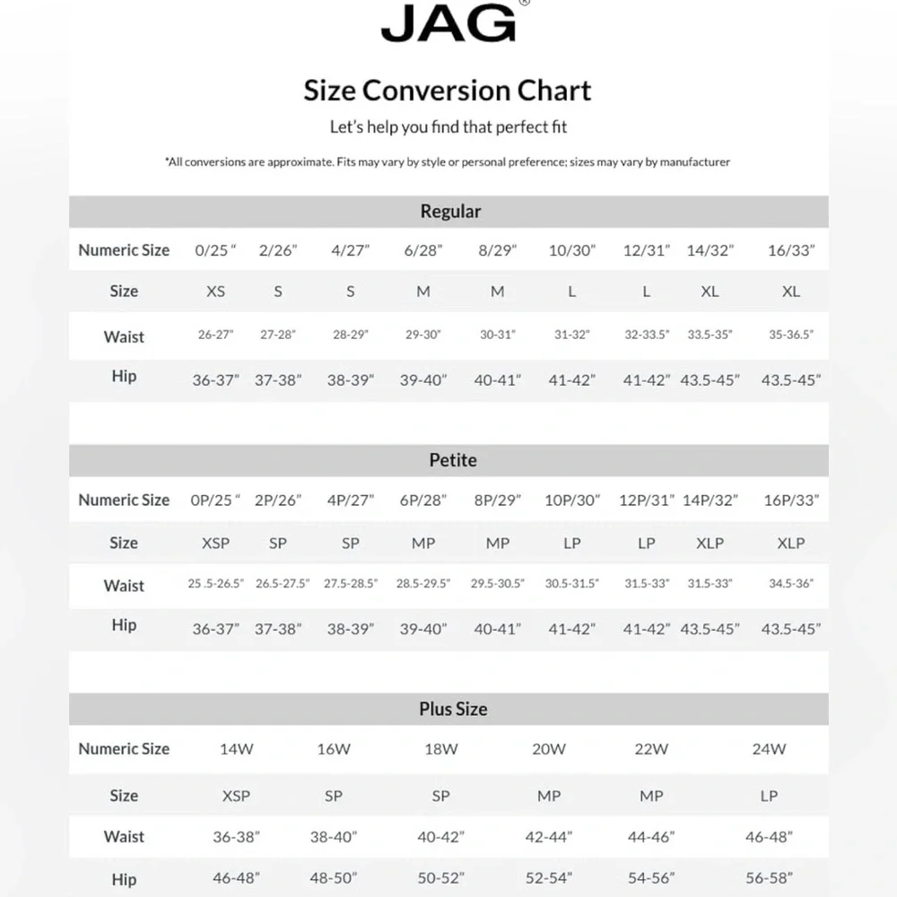 NWT Jag Jeans On The Go Mid Rise Skort Size 6 - Picture 7 of 7